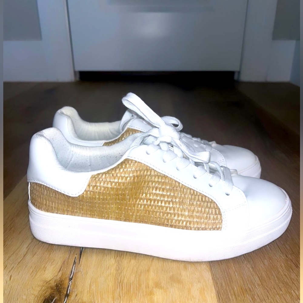 White sneakers